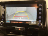車庫入れや後方操作をサポート!苦手な駐車も安心のバックモニター付きです♪ガイド線も表示されますので、どこまで下がれば良いか目安にもなります☆
