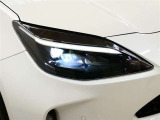 LEDヘッドライトです。デザイン性がよくとても明るいので、夜間の走行や悪天候でも安心です。しかも長寿命!