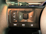【ステアリングスイッチ】運転中、前方から目線をそらすことなく、オーディオ等の操作が可能な便利機能!安心&快適なドライブを演出してくれます♪
