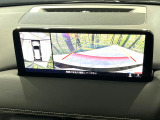 【360&deg;ビューモニター】専用のカメラにより、上から見下ろしたような視点で360度クルマの周囲を確認することができます☆死角部分も確認しやすく、狭い場所での切り返しや駐車もスムーズに行えます。