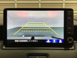 バックでの車庫入れも安心です! リアカメラが付いているバックモニター付のナビを装備しております。操作線もついており距離感も画面から確認できます。