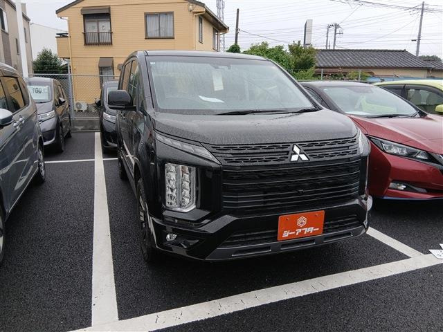 デリカD:5 2.2 シャモニー 電動サイドステップ 4WD 禁煙車 純正10.1インチナビ 両側...