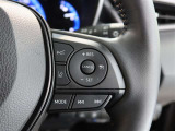 レーダークルーズコントロール(全車速追従機能付)付きです。車速に応じて追従支援してくれるので、ロングドライブも快適です。詳細は販売店スタッフまでおたずねください。