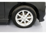 14インチアルミホイール 155/65R14装着!