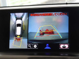 バックガイドモニターを装備しています、車庫入れもラクラクです。パノラミックビューモニターを搭載しています、上からの画像も表示されます。