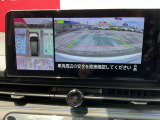 上から車を見下ろしたような画面が駐車をサポート、運転が苦手な方でも安心してお使い頂けます!!