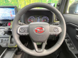 【ステアリングスイッチ】運転中、前方から目線をそらすことなく、オーディオ等の操作が可能な便利機能!安心&快適なドライブを演出してくれます♪