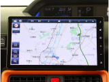 大画面10インチナビ搭載!初めての場所や遠出に大活躍!Bluetoothでお使いのスマートフォンやミュージックプレイヤー接続することで音楽の再生もできます!