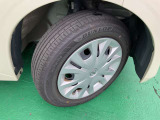 タイヤサイズは155/65R14スチールホイル、キャップ付き!(2026年式夏タイヤ装着)冬タイヤ、ホイール注文も承っております☆