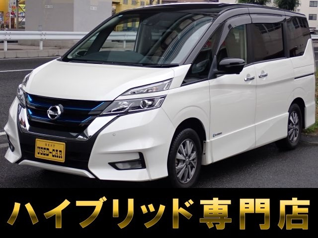 セレナ 1.2 e-POWER ハイウェイスターV 1オナ エマブレプロパイロット 後席モニタ