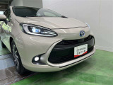 LEDヘッドランプで夜間も視界良好