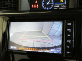 バックガイドモニターで、後方を確認しながら安心して駐車することができます。運転初心者も熟練者も必須の機能ですよ!