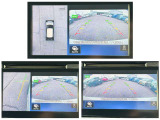 【アラウンドビューモニター】駐車時にまるで空から自分の車を見ているかのような映像を映し出して、安全に確認できる機能です!接触の危険が迫れば、表示や警告音で知らせてくれます!難しい駐車も楽々です!