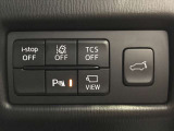 運転席回りのスイッチで安全装備のON/OFFも簡単に!