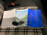 取扱説明書やメンテナンスノートもそろっています。