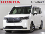 ワンオーナー車の2023年、ステップワゴン(e:HEVスパーダ プレミアムライン)が入庫しました。当社自社工場にて法定点検を実施しております。過去の整備は整備記録簿での確認ができます。
