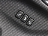 運転席シートポジションメモリー機能を装備!!