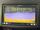 【バックカメラ】駐車時に後方がリアルタイム映像で確認できます。大型商業施設や立体駐車場での駐車時や、夜間のバック時に大活躍!運転スキルに関わらず、今や必須となった装備のひとつです!