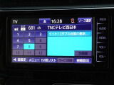 ワンセグデジタルTV放送を視聴できます。