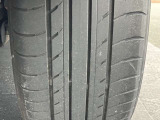 後ろのタイヤの状態です。