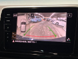 ●ガイドライン付きバックカメラ:不安な駐車もこれで安心!ガイドライン付きなので狭い箇所での駐車もラクラクです!