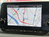 【ナビゲーション】便利なナビ付き、知らない道でも安心です。遠方から自宅へ帰る際にも活躍します。