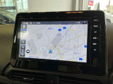 純正大画面ナビです。フルセグTVやBluetoothなど機能も充実しています。