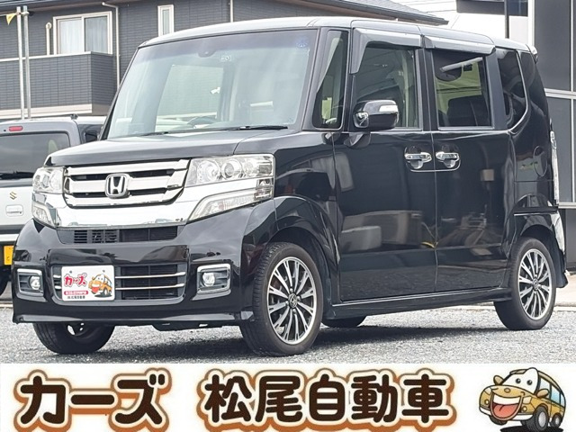 N-BOXカスタム G ターボ Lパッケージ 保証12ヵ月・走行無制限 社外8インチナビ