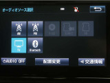 車内でCD等、多彩なメディアをお楽しみ頂けます♪