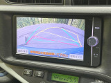 【バックカメラ】駐車時に後方がリアルタイム映像で確認できます。大型商業施設や立体駐車場での駐車時や、夜間のバック時に大活躍!運転スキルに関わらず、今や必須となった装備のひとつです!