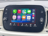 ●Apple Car Play:スマホとの有線接続で、ナビ・オーディオ再生などスマホのアプリ機能が画面でも使える便利機能です!