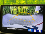 【バックカメラ】駐車時に後方がリアルタイム映像で確認できます。大型商業施設や立体駐車場での駐車時や、夜間のバック時に大活躍!運転スキルに関わらず、今や必須となった装備のひとつです!