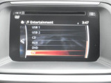 【マツダコネクト】ラジオ・テレビ/Bluetoothオーディオ、その他アプリケーションなどの機能で楽しむことができます。