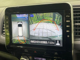 【アラウンドビューモニター】専用のカメラにより、上から見下ろしたような視点で360度クルマの周囲を確認することができます☆死角部分も確認しやすく、狭い場所での切り返しや駐車もスムーズに行えます。