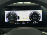 フル液晶メーター&ldquo;Digital Cockpit Pro&rdquo;。ナビを表示したりオートクルーズのインジケーターを表示したりとマルチに使うことができます。