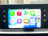 ●Apple Car Play:スマホとの有線接続で、ナビ・オーディオ再生などスマホのアプリ機能が画面でも使える便利機能です!