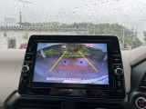 バックモニター付きで楽々駐車