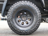 タイヤ&ホイールはジムライン16インチAWにYOKOHAMAジオランダー285/75R16を装着しております!