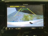 バックモニター付きで車庫入れもラクラク♪