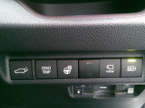 運転席操作部です!様々な機能のボタンが集約されています!
