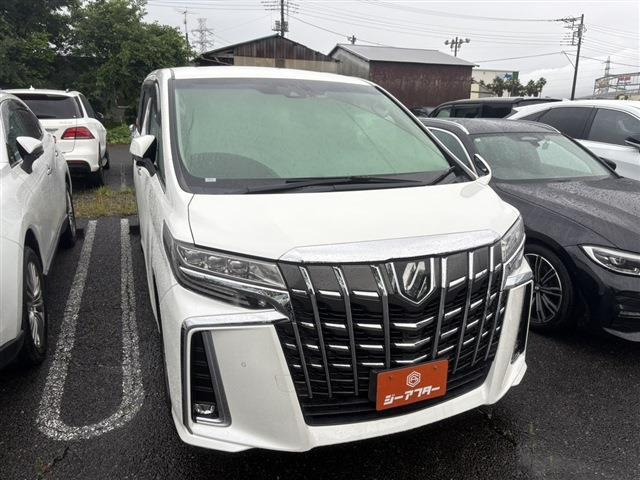 アルファード 2.5 S Cパッケージ 禁煙車 後席モニター