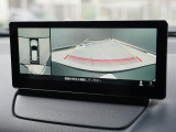 360&deg;ビューモニターを搭載しています。コーナーセンサーと合せてお使いいただくことで、安全、安心にお車の取り回しを行っていただけます。