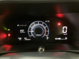 オシャレなデジタルメーターを採用!設定でデザインを変更することが可能です。
