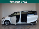 両側パワースライドドア付きだから、狭い駐車スペースなどでの 乗り降りラクラク!小さなお子さまのいるご家庭には嬉しい装備。