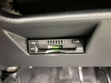 ETC車載器付きです。高速道路の料金所もスムーズに通過できます。