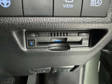 ETC車載器付きです。高速道路の料金所もスムーズに通過できます。