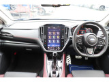 レヴォーグ STIスポーツEX(AWD/CVT) WRブルー・パール ■STI専用レザーシート ■11.6インチディスプレイ ■フロント・サイド・バックカメラ ■ETC2.0 ■リヤコーナーセンサー