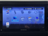 社外7インチナビ(MDV-S708W)装備。