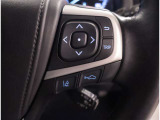 ハンドルから手を放さずに操作出来ますので、安全運転にもつながりますね
