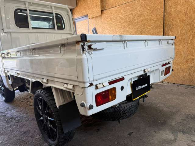 スバル サンバートラック TB 4WD マッドタイヤ エアコン付 パワステ付